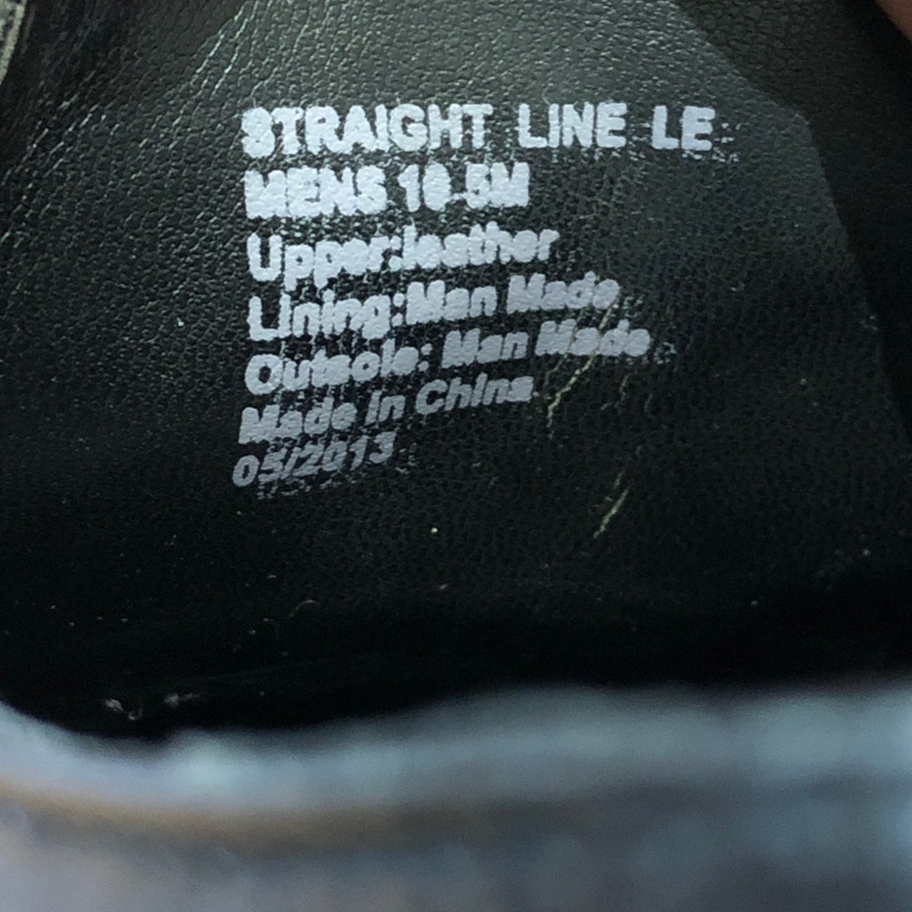 Kenneth Cole, men’s black leather dress shoes, size 10.5 - Picture 9 of 9